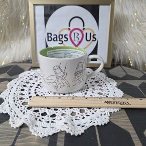 Disney World Disneyland Tinkerbell Animation Sketch Coffee Mug Cup Tinker Bell